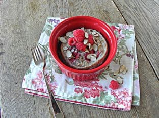 Oatmeal Berry Breakfast Cake